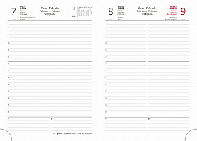 Denný diár A5 Line modrý 1