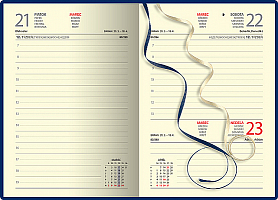 Denný diár A5 - FALCON modrý 2025 1