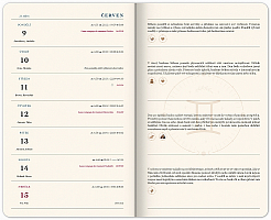 NOTIQUE Týždenný Lunárny diár, 13 x 21 cm SK 1
